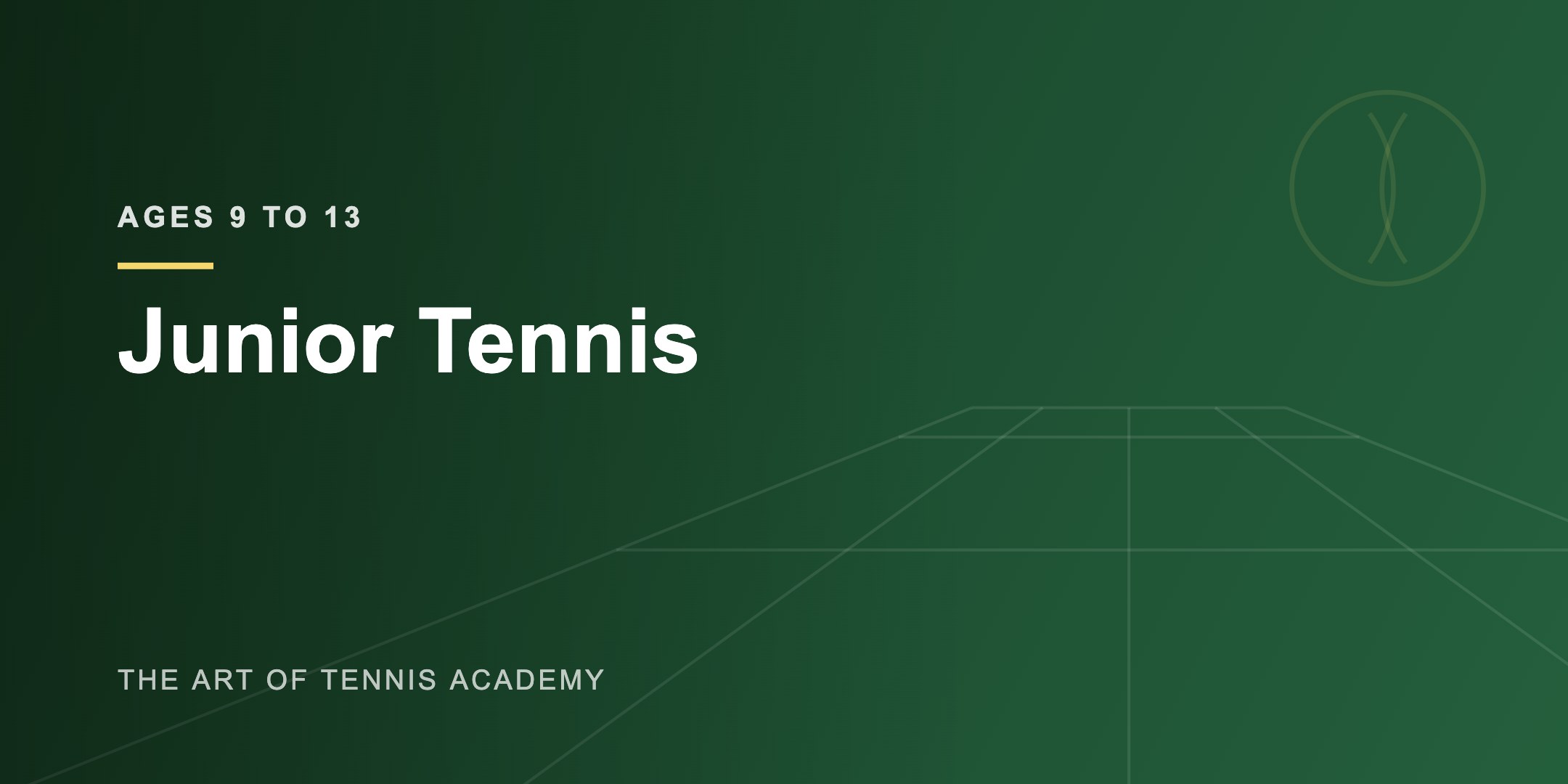 Junior Tennis (Sat) · Fall 2026